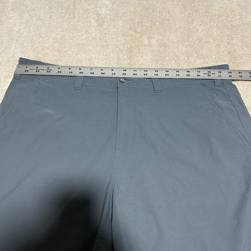 Eddie Bauer Travex Shorts Mens 40 10in Gray Performance Hiking Travel 0918 - Picture 5 of 9